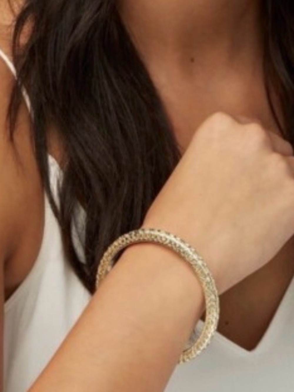Kendra Scott Gold-Tone Braided Bangle Set - Picture 3 of 10